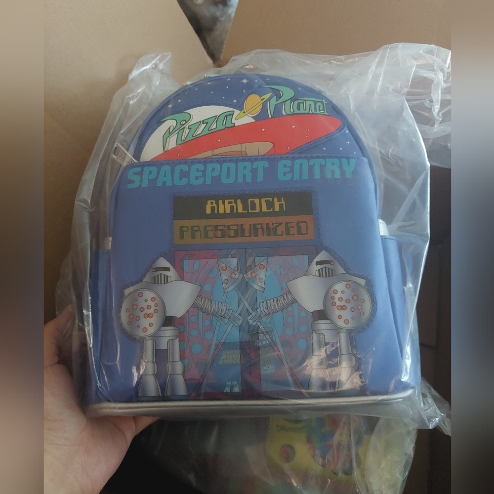 Loungefly Toy story pizza planet mini Backpack
